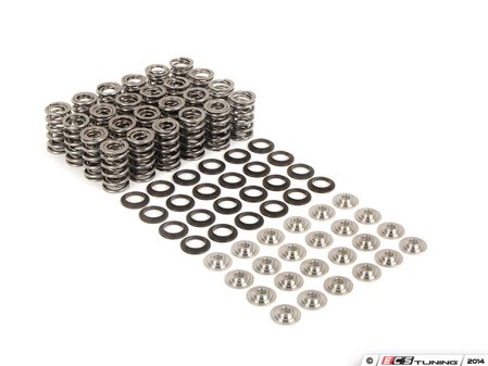 ES#2763770 - sprk-tc25D-VR6 - Performance Valve Springs With Titanium Retainers - Kit - Set of heavy duty springs with titanium spring retainers - Supertech - Volkswagen