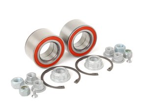 ES#2770098 - 1h0498625KT - Front Wheel Bearing Kit - Includes both front wheel bearings with installation hardware - Ruville - Volkswagen