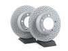 ES#2535840 - 98635240301KT - Coated Rear Brake Rotors - Pair 11.77" (299mm) - Rear axle fitment - Both left and right - Zimmermann - Porsche