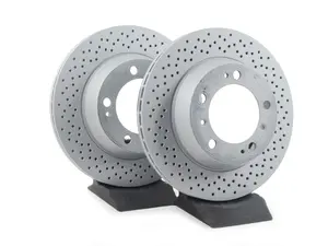 Coated Rear Brake Rotors - Pair 11.77