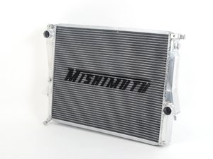 ES#2764335 - MMRADCON99X - X-Line Performance Aluminum Radiator - 2 row aluminum radiator to keep engine temperatures down in all conditions - Mishimoto - BMW