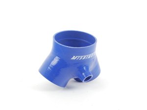 ES#2765305 - MMHOSEAUDTBBL - Throttle Body Boot - Blue - (NO LONGER AVAILABLE) - Replaces the troublesome and weak 'Y' boot - Mishimoto - 