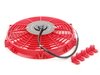 ES#2764787 - MMFAN12RD - Universal 12" Electric Fan - Red - 934 CFM - 5.7 amps at 12.3 volts - Mishimoto - Audi BMW Volkswagen MINI