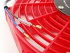 ES#2764787 - MMFAN12RD - Universal 12" Electric Fan - Red - 934 CFM - 5.7 amps at 12.3 volts - Mishimoto - Audi BMW Volkswagen MINI