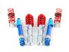 ES#2042 - 29293-1 - Street Performance Coilover Kit - Fixed Dampening - Height Adjustable from 1.2" to 2.2" front and 1.0" to 2.3" rear, ultra performance version - H&R - Volkswagen