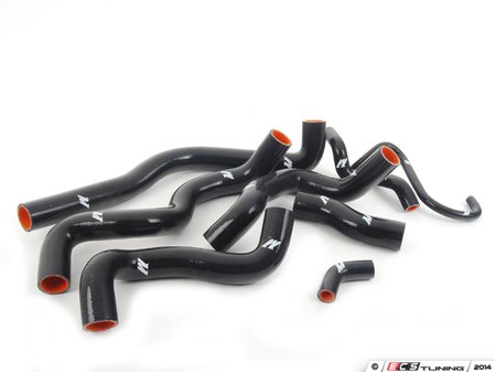 ES#2764815 - MMHOSETINY07BK - Silicone Hose Kit - Black MMHOSE-TINY-07BK - Industry-standard performance cooling hoses - with a lifetime warranty! - Mishimoto - MINI