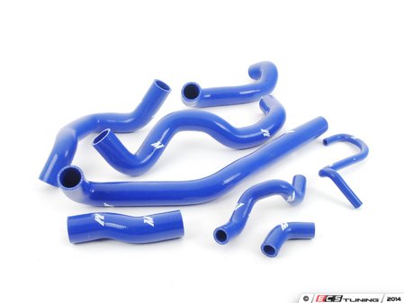 ES#2763957 - MMHOSETINY07BL - Silicone Hose Kit - Blue - Industry-standard performance cooling hoses - with a lifetime warranty! - Mishimoto - MINI