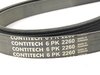 ES#1957911 - 99610215193 - Rubber Accessory Belt - Continental - Accessory drive belt for cars with air conditioning - Continental - Porsche