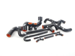ES#2764690 - MMHOSEE3088BK - Silicone Hose Kit - Black - Industry-standard performance cooling hoses - with a lifetime warranty! - Mishimoto - BMW
