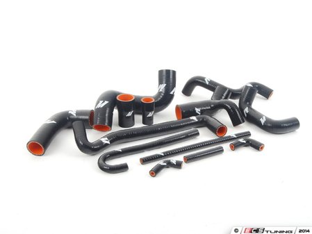 ES#2764690 - MMHOSEE3088BK - Silicone Hose Kit - Black - Industry-standard performance cooling hoses - with a lifetime warranty! - Mishimoto - BMW