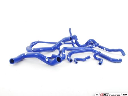 ES#2764428 - MMHOSEVR692BL - Silicone Hose Kit - Blue - Blue coolant hose kit for VR6 models - Mishimoto - Volkswagen