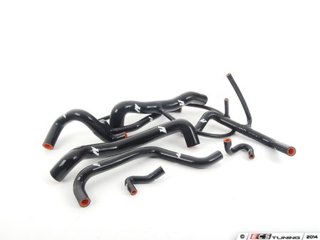 ES#2500607 - MMHOSEGLF95BK - Silicone Coolant Hose Kit - Black - High quality replacement hose kit from Mishimoto - Mishimoto - Volkswagen