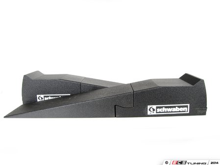 ES#2748960 - 006160SCH01A - 2-pc 67" Low Profile Car Ramp - Pair - This ramp will accommodate most low profile cars with up to 12" wide tires.These ramps are made from special EPS foam with a special anti-skid coating, which prevents it from sliding and gives it additional structural strength. - Schwaben by Race Ramps - Audi BMW Volkswagen Mercedes Benz MINI Porsche