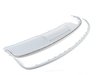 ES#2571601 - 8K0071620C9AX - Rear Bumper Spoiler - Primed - Rear valance with left side dual tip exhaust opening - Audi Zubehor - Audi