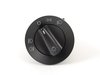 ES#3971051 - 1C0941531A - Standard European Headlight Switch - Black - Controls headlights, parking lights, front fog lights, and rear fog lights - Meyle - Volkswagen