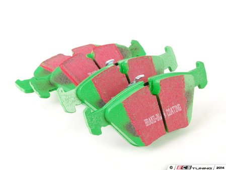 ES#519693 - DP21089 - Front GreenStuff Performance Brake Pads - Designed as a mildly upgraded pad, great for an afternoon of sporty driving. - EBC - BMW
