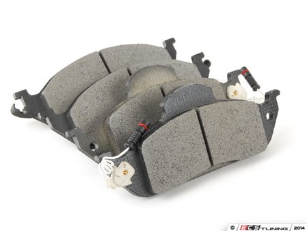 ES#2588478 - 1634201220 - Front Brake Pad Set - Does not include new brake pad wear sensor - Meyle - Mercedes Benz