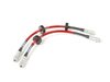 ES#248898 - EVANT4SSF - Exact-Fit Stainless Steel Brake Lines - Front - DOT-compliant kit to improve pedal feel in your vehicle. - ECS - Volkswagen