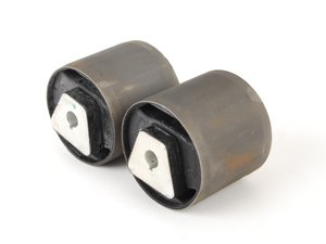 ES#2770504 - 8k0407183dKT - Front Lower Curved Control Arm Inner Bushing Kit - Includes both heavy duty bushings to eliminate steering vibrations - Meyle HD - Audi