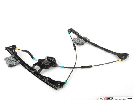 ES#301131 - 1E0837401 - Window Regulator - Driver (Left) - Does Not include window crank - Genuine Volkswagen Audi - Volkswagen