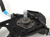 ES#301131 - 1E0837401 - Window Regulator - Driver (Left) - Does Not include window crank - Genuine Volkswagen Audi - Volkswagen