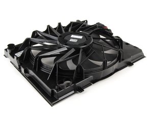 ES#39114 - 17427534911 - Radiator Cooling Fan Assembly - Comes complete with electric fan and shroud - Genuine BMW - BMW