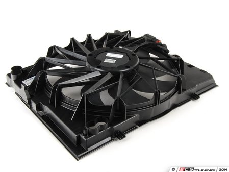 ES#39114 - 17427534911 - Radiator Cooling Fan Assembly - Comes complete with electric fan and shroud - Genuine BMW - BMW