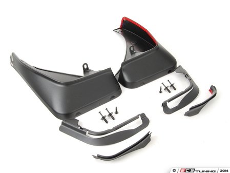 ES#2712077 - 82162302402 - F15 Mud Flaps - Front - Protect your paint from debris - Genuine BMW - BMW