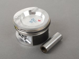 ES#2684811 - 071107067C - Piston - Priced Each - Piston with wrist pin lock ring - Genuine Volkswagen Audi - Volkswagen