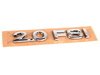 ES#7146 - 3C0853675A739 - "2.0FSI" Emblem - (NO LONGER AVAILABLE) - All Chrome stick on emblem - Genuine Volkswagen Audi - 
