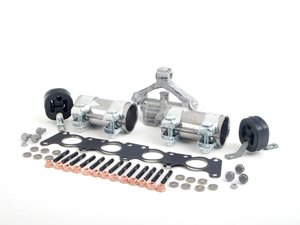 ES#2587652 - 8D0253144RKT - ECS Turbo-Back Exhaust Installation Kit - Everything you need from the manifold back - Assembled By ECS - Volkswagen