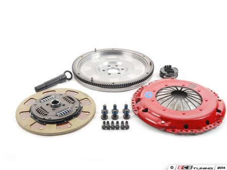 ES#3130054 - k70316fhdofeKT - Stage 2 Endurance Clutch Kit - Designed for track use while still streetable. Conservatively rated at 350 ft/lbs. Includes a 22.5lb. single-mass flywheel. - South Bend Clutch - Volkswagen