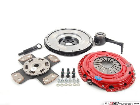 ES#3098761 - k70287fssxKT - Stage 4 Extreme Clutch Kit - Designed for extreme power that needs to be put to the wheels. Conservatively rated at 600+ ft/lbs. - South Bend Clutch - Audi Volkswagen