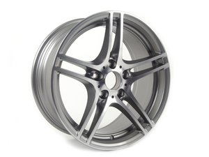 ES#1897737 - 36116791998 - 18" Double Spoke Performance 313 Wheel - Priced Each - 18x8" ET34 5x120 72.56mm - Genuine BMW M Performance - BMW