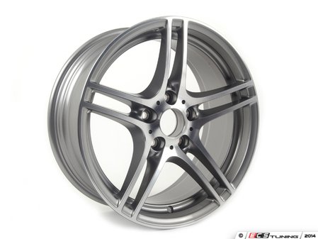 ES#1897737 - 36116791998 - 18" Double Spoke Performance 313 Wheel - Priced Each - 18x8" ET34 5x120 72.56mm - Genuine BMW M Performance - BMW