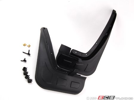 ES#398798 - 4Z7075111 - Allroad Splash Guards - Front - (NO LONGER AVAILABLE) - Pair, Left and Right - Form Fitted - Genuine Volkswagen Audi - 