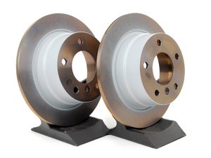 ES#2153948 - 34216758552 - Rear Brake Rotors - Pair (272x10) - Get back some of your stopping power - Genuine BMW - BMW