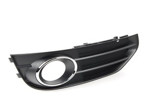 ES#2556797 - 8K0807682H01C - Fog Light Grille - Satin Black - Right - Keep your exterior looking clean - Genuine Volkswagen Audi - Audi