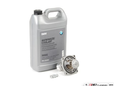 ES#2592778 - 11531436386KT - Thermostat Replacement Kit - Includes hardware, thermostat, and coolant - Genuine BMW - BMW