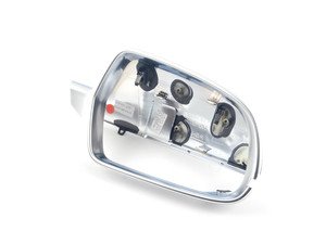 ES#443676 - 8F0857528A3Q7 - Mirror Cap - Aluminum - Right - Restore your exterior look - Genuine Volkswagen Audi - Audi