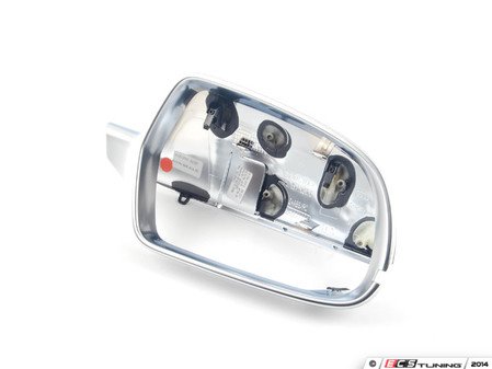 ES#443676 - 8F0857528A3Q7 - Mirror Cap - Aluminum - Right - Restore your exterior look - Genuine Volkswagen Audi - Audi