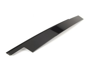 ES#94390 - 51337207831 - Front B Pillar Trim - left - Gloss Black. Found as an exterior finisher for your car - Genuine BMW - BMW