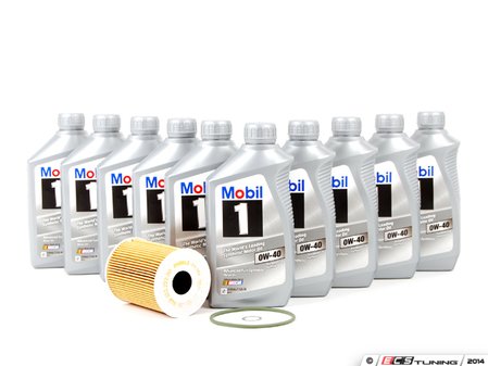 ES#2526504 - 94810722200KT - Genuine Oil Service Kit (0w-40) - Includes Genuine filter and Genuine Mobil 1 A40 Spec Oil - Genuine Porsche - Porsche