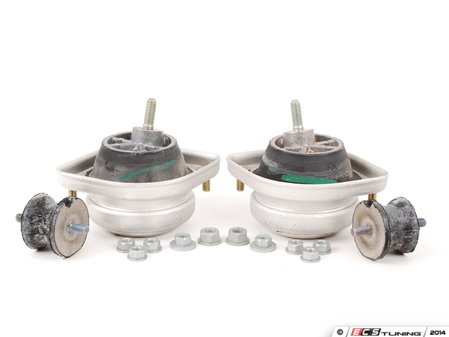 ES#2592611 - 22111092823KT - Drivetrain Mount Kit - Includes engine and transmission mounts and mounting hardware - Genuine BMW - BMW