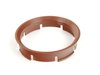 ES#4423555 - AP726666-1KT - 72.6-66.6 Hub Centric Ring - Priced Each - Plastic 72.6mm to 66.6mm hub centric ring for proper wheel fitment - ECS - Audi
