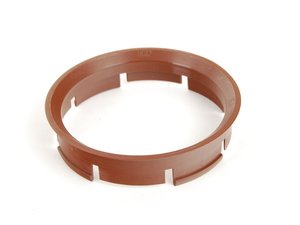 ES#4423555 - AP726666-1KT - 72.6-66.6 Hub Centric Ring - Priced Each - Plastic 72.6mm to 66.6mm hub centric ring for proper wheel fitment - ECS - Audi