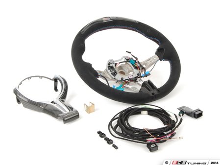 ES#2706437 - 32302344136 - M Performance Steering Wheel  - (NO LONGER AVAILABLE) - Features a multifunction display and alcantara covered gripping surfaces - Genuine BMW M Performance - 