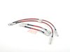 ES#2500572 - 1KM698004 - Front & Rear Exact-Fit Stainless Steel Brake Lines - Kit - Complete set of DOT-compliant lines for an improved pedal feel - ECS - Audi Volkswagen