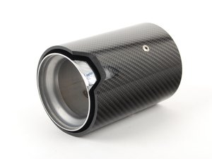 ES#5423183 - 18305B7A430 - Carbon Fiber Finish M Performance Exhaust Tip - Priced Each - Covered in Carbon Fiber this ///M Exhaust tip is sure to set your ride apart from the rest - Genuine BMW - BMW