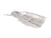 ES#126120 - 51488119049 - Center Heat Shield - Shields the underbody from exhaust heat - Genuine BMW - BMW